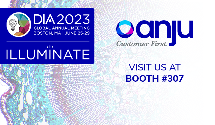 Anju exhibits at 2023 DIA Global meeting in Boston