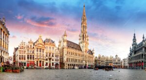 Grand Palace, Brussels, Belgium; 2023 DIA Medical Information Conference concept