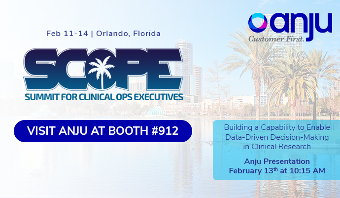 Anju Software exhibits at SCOPE Summit Orlando 2024